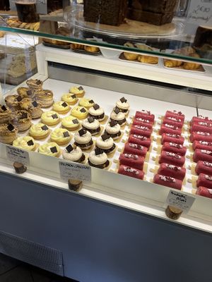 selection of desserts   at VG Pâtisserie in Paris