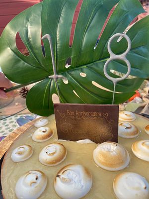 Birthday cake   at VG Pâtisserie in Paris