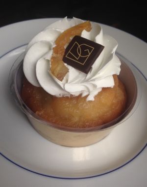 Savarin yuzu menthe  at VG Pâtisserie in Paris