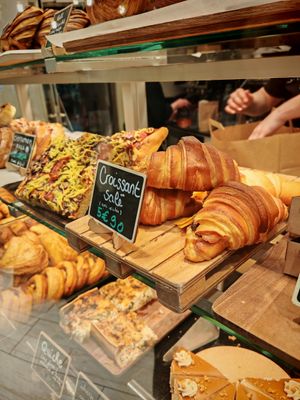 Salt croissant at VG Pâtisserie in Paris