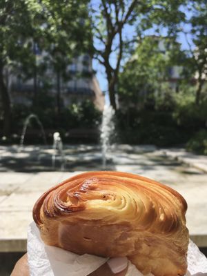 Vegan pain au chocolat  at VG Pâtisserie in Paris