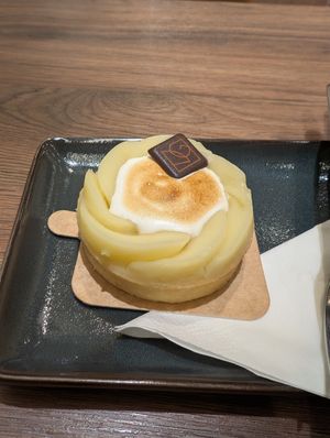 Lemon tart was delicious! at VG Pâtisserie in Paris