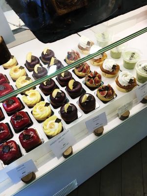 So much choice & all is vegan  at VG Pâtisserie in Paris