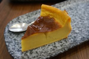 Flan at VG Pâtisserie in Paris