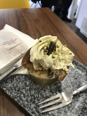 Baba déjà entamé (je n’ai pas pu résister!)  at VG Pâtisserie in Paris