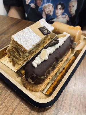 💛🤎🤍 at VG Pâtisserie in Paris