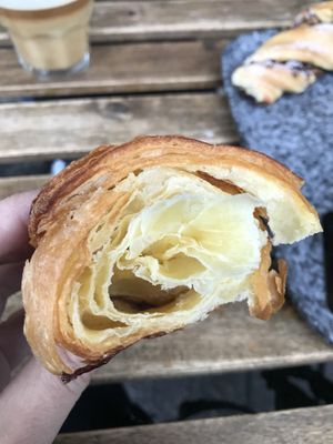 Croissant was amazing! at VG Pâtisserie in Paris