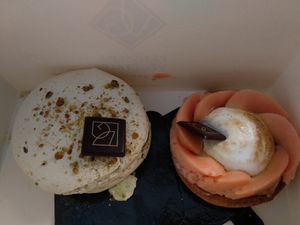 They survived the trip home! at VG Pâtisserie in Paris