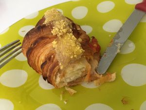 Croisant salé fourré  at VG Pâtisserie in Paris