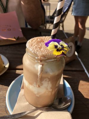 Cocao milkshake at Combi in Byron Bay