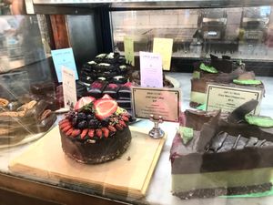 Selection of raw treats  at Combi in Byron Bay