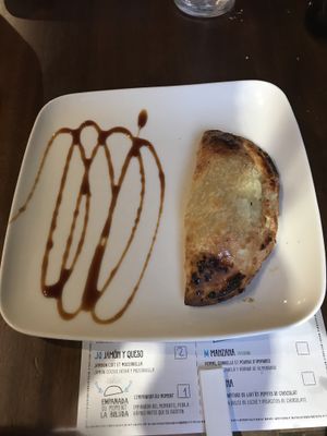 The desert at Che Boludo Empanadas in Montpellier
