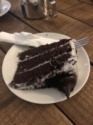 Oreo cake  at Chapter One in Manchester