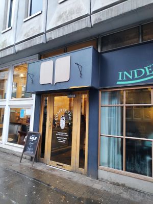 From outside at Chapter One in Manchester