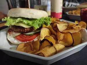 Burger at Musgo in Aveiro