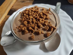 Chocolate and peanut butter at Musgo in Aveiro