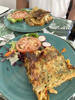 Lasagna - meal of the day .  at Musgo in Aveiro