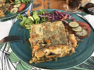 Vegetable Lasagne  at Musgo in Aveiro