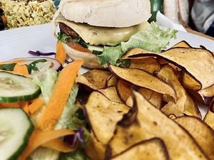 Veggie burger   at Musgo in Aveiro