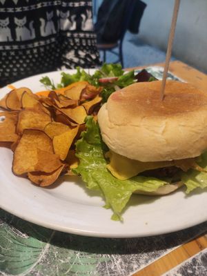 moving mountain burger at Musgo in Aveiro