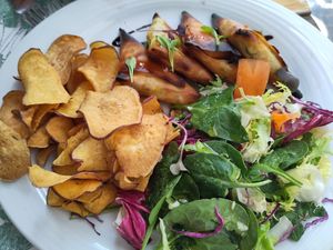 Spicy samosas at Musgo in Aveiro