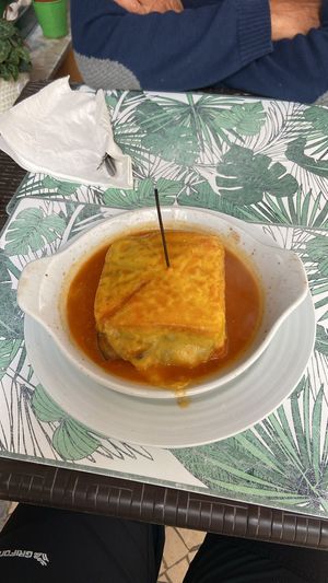 Con queso vegano  at Musgo in Aveiro