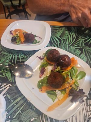 Croquettes at Musgo in Aveiro