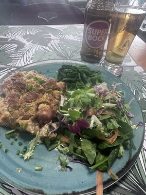 Tofu with cream and veg    at Musgo in Aveiro