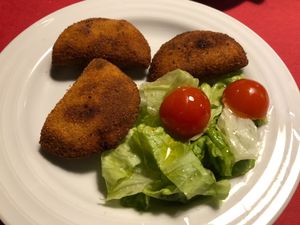 Starter mushroom pastel  at Musgo in Aveiro