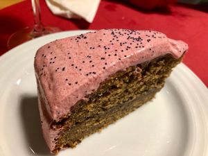 Vegan dessert   at Musgo in Aveiro