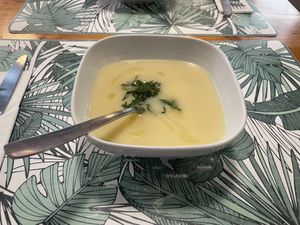 portuguese soup  at Musgo in Aveiro