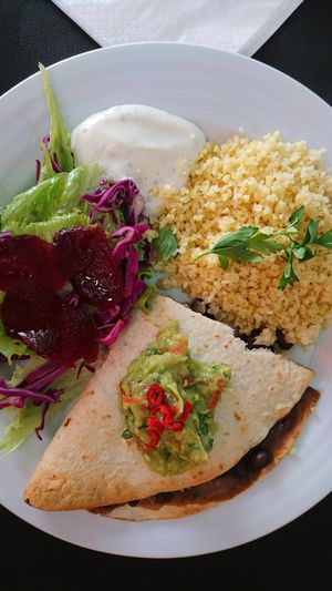 Lunch, dish of the day at Musgo in Aveiro