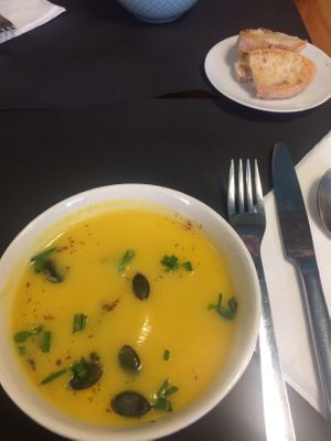 Cauliflower soup at Musgo in Aveiro