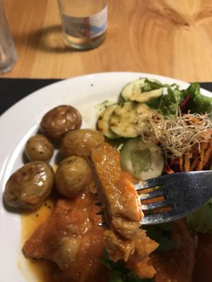 Seitán por dentro, delicioso at Musgo in Aveiro