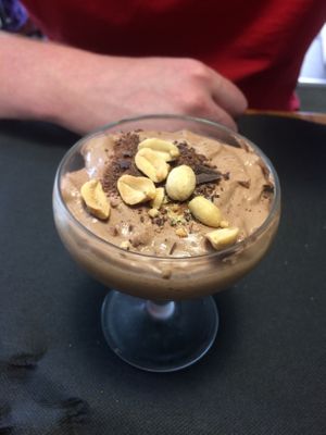 chocolate mousse at Musgo in Aveiro