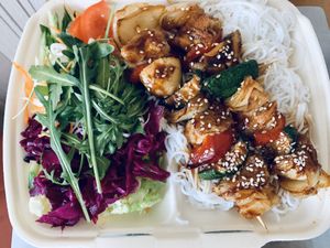 Bun BBQ; my favourite!  at Peace Food in Essen