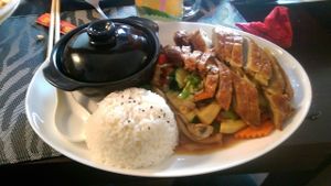 Ente Vegan  at Peace Food in Essen