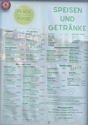   at Peace Food in Essen