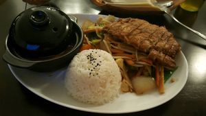 vegane ente at Peace Food in Essen