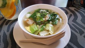 Wan Tan Suppe at Peace Food in Essen