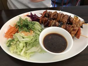 34. Bun bbq - nice bbq flavor and good texture at Peace Food in Essen