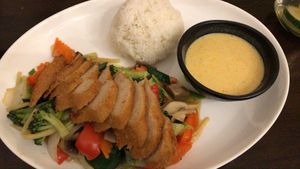 Chicken ;) at Peace Food in Essen