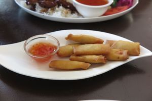 Frühlingsrollen at Peace Food in Essen