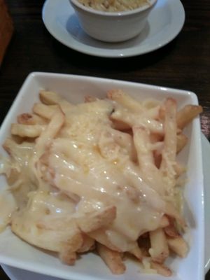 friew with cheese at The Monument in Canterbury