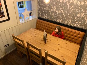 Nice private nooks  at The Monument in Canterbury