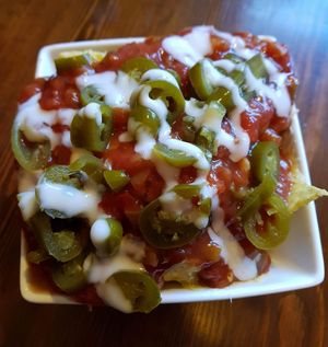 Nacho starter at The Monument in Canterbury