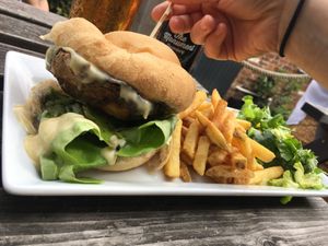 Garlic Shroomwich  at The Monument in Canterbury