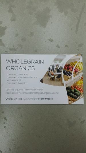 contacts at Wholegrain Organics in Palmerston North