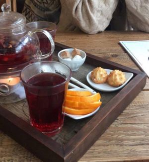 tea at Super Natural in Antwerpen