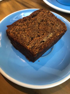 Banana bread at Zoga Cafe in Dubai